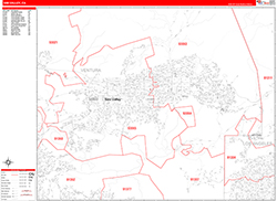 Red Line Map Example